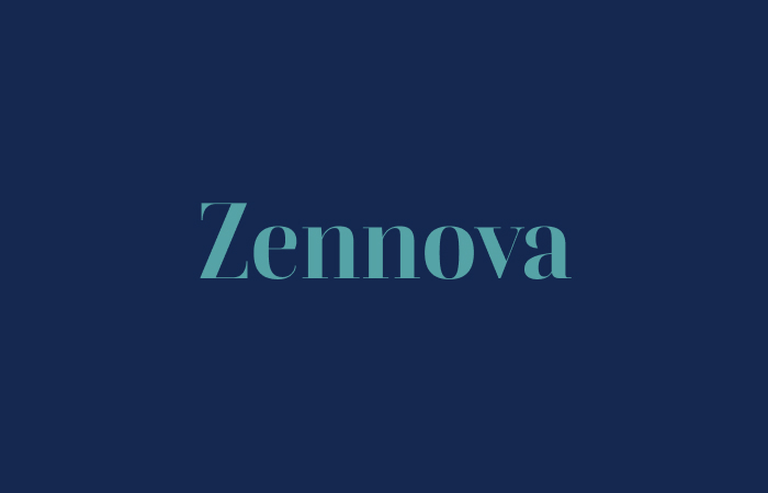 NameMaker Generated Logo Zennova